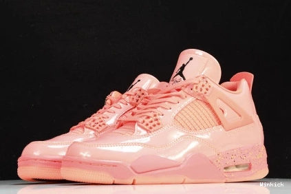 RETRO AQ9128-600 WMNS NRG AIR BLACK-VOLT' PUNCH 'HOT JORDAN 4 0808